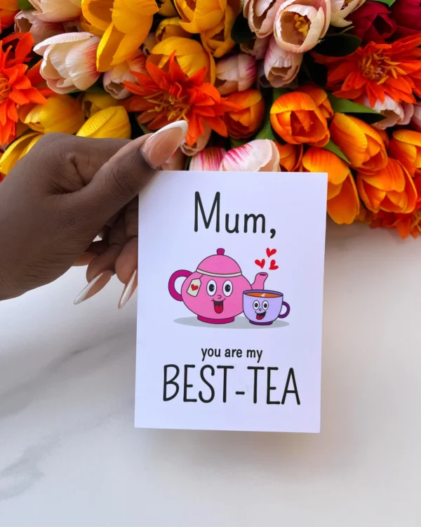 Mum: Tea Card